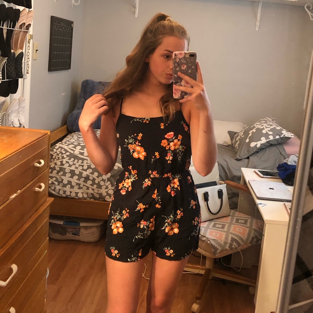 Floral Romper
